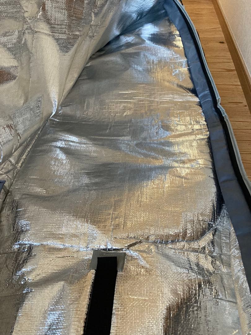 TRANSPORTER サーフボードハードケース 5'6\"ブラック　ショルダー付