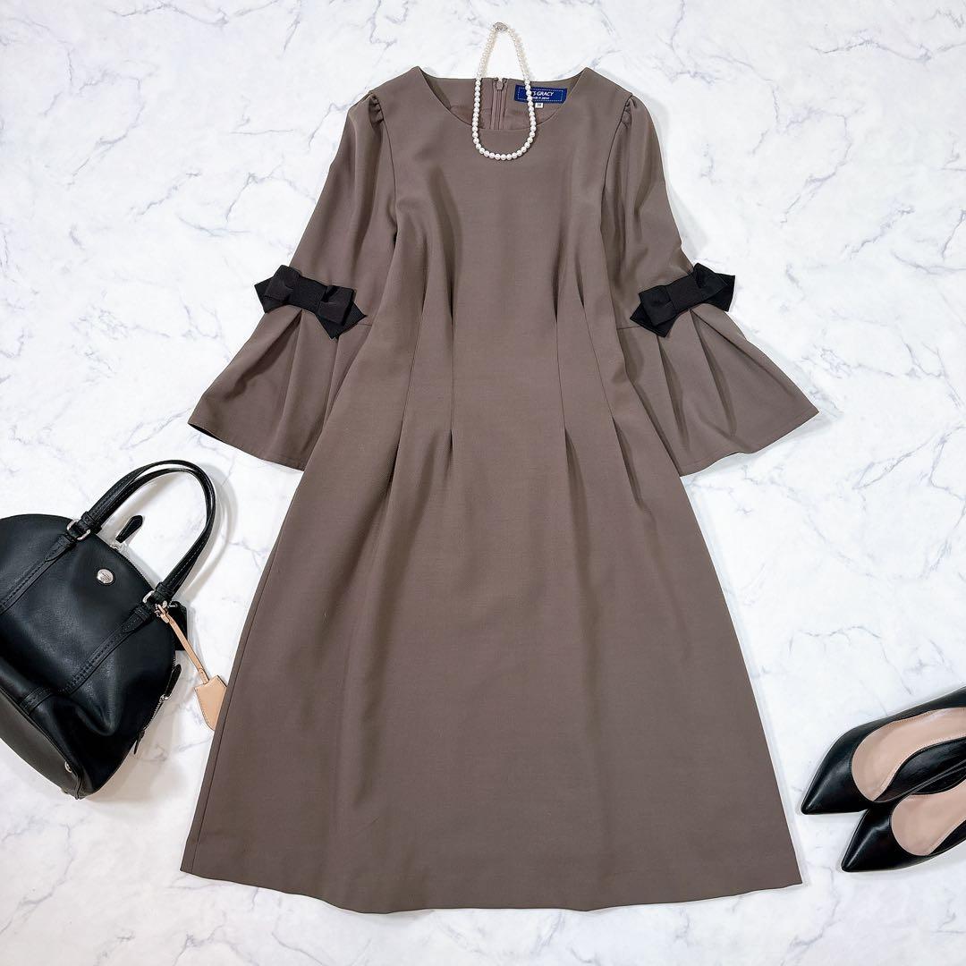 X狂ちゃん様　美品♡エムズグレイシー シックエレガントドレス ワンピース