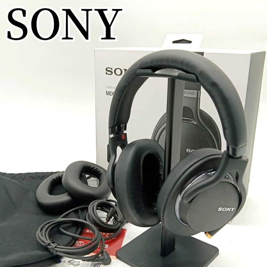 【新品イヤーパッド付き】SONY MDR-1AM2 有線ヘッドホン ハイレゾ