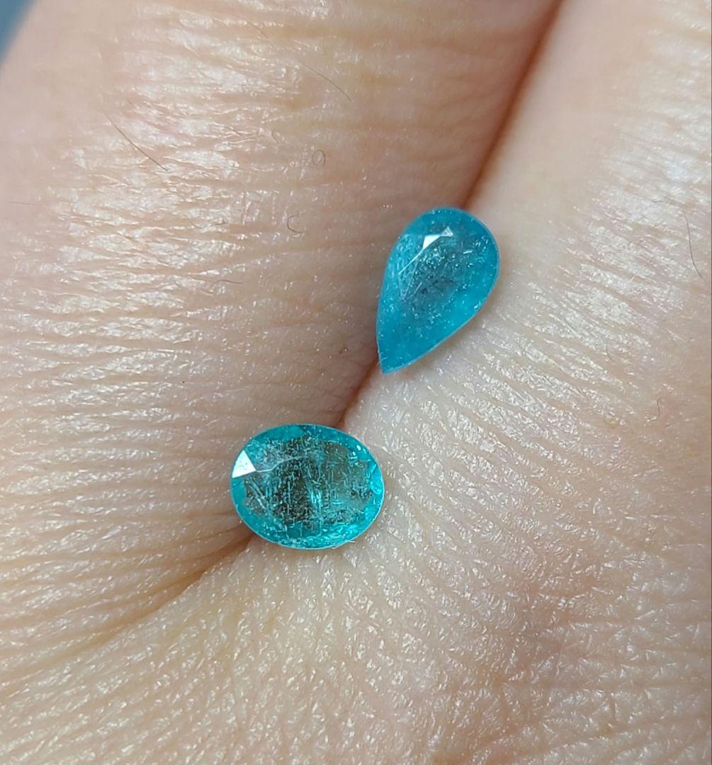 まるはまま★ブラジルバターリャパライバトルマリン、アメトリン★