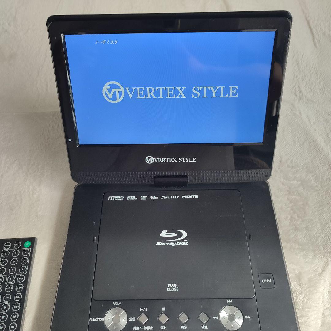 VERTEX STYLE PBD-V003 ポータブルブルーレイプレーヤー
