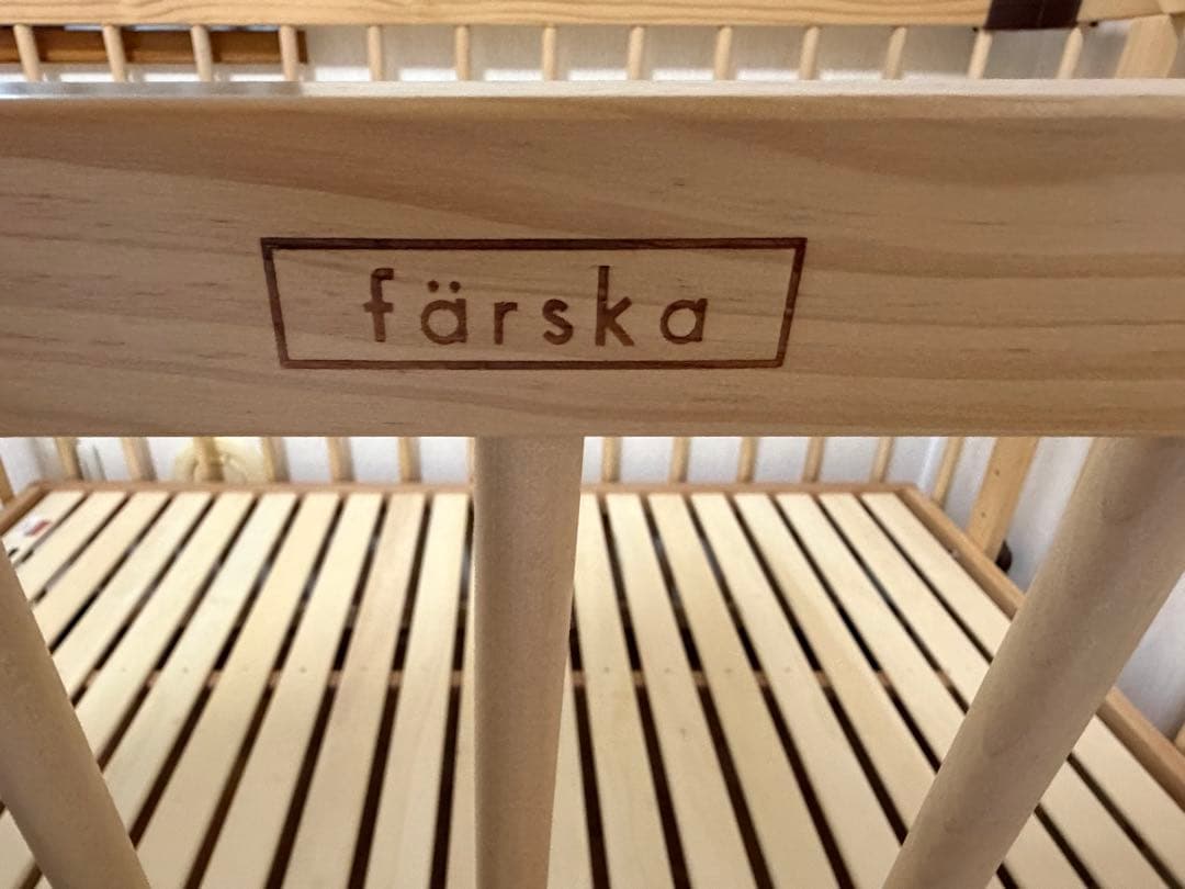 farska 木製ファルスカ 添い寝ベビーベッド　ベッドサイドベッド03
