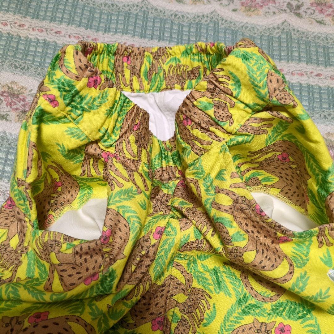 The North Faceアロハシャツ ヒョウ柄上下セット130 cm