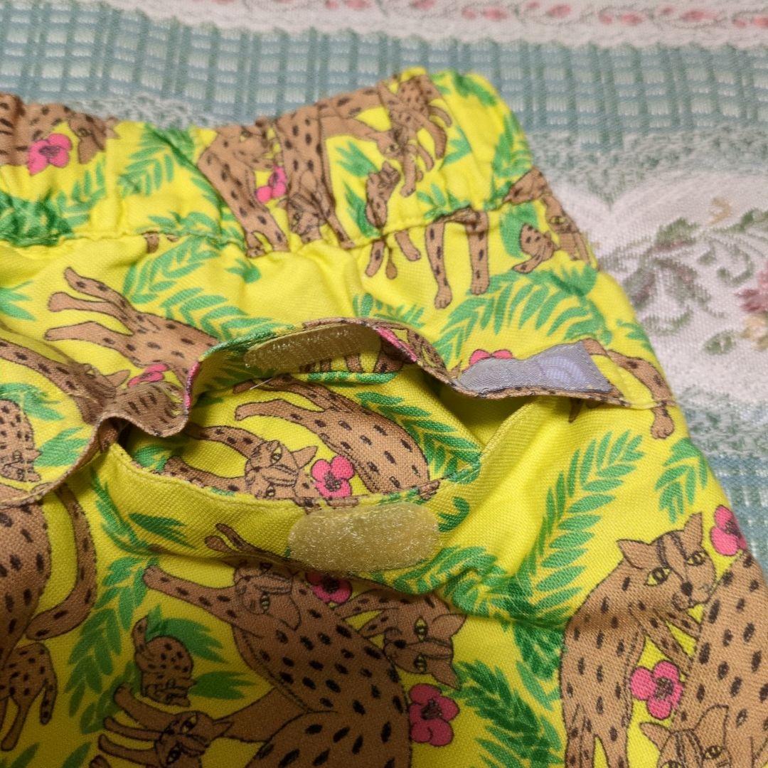 The North Faceアロハシャツ ヒョウ柄上下セット130 cm