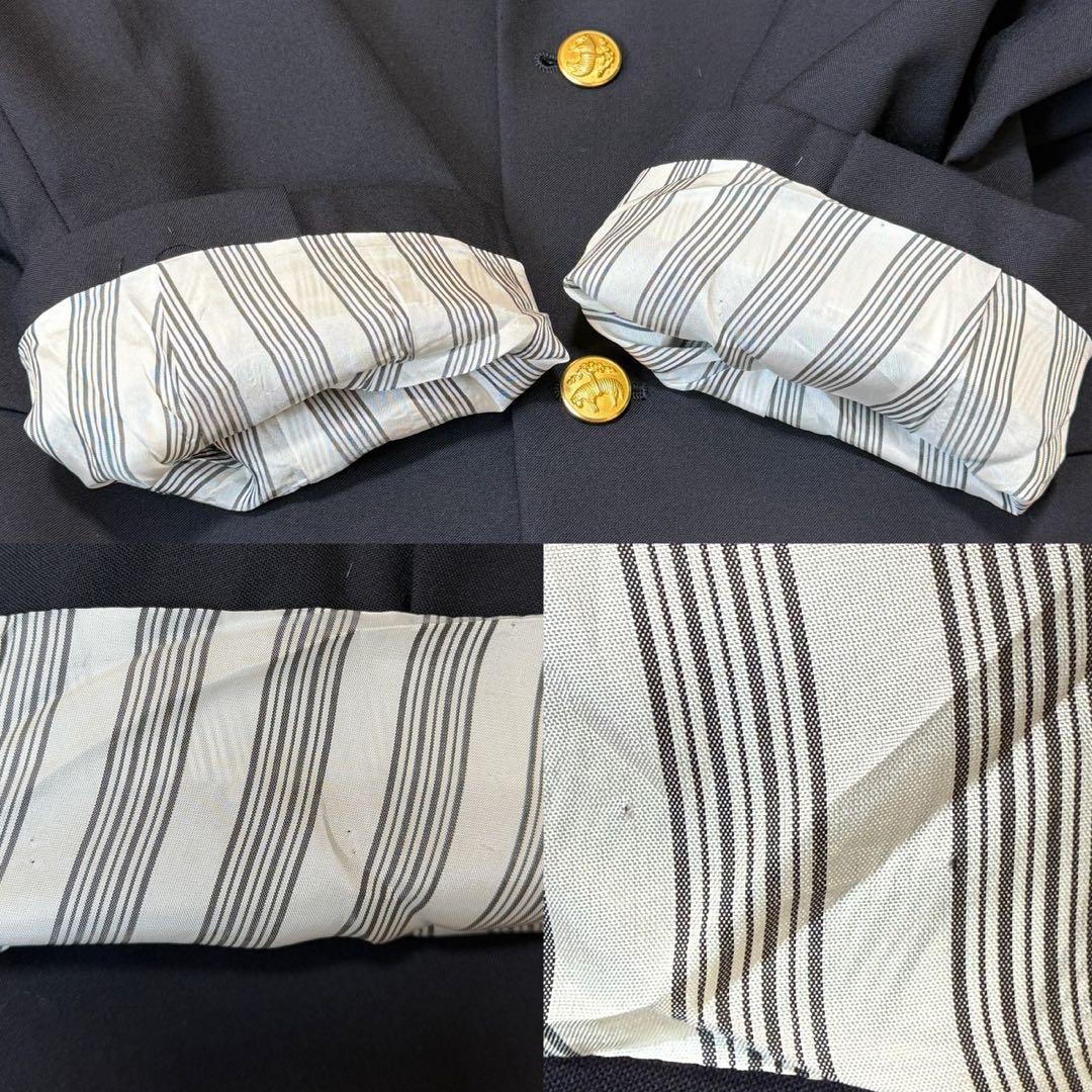 k*7様 ブルックブラザーズ 紺ブレ Madison ロロピアーナ 金ボタン シ