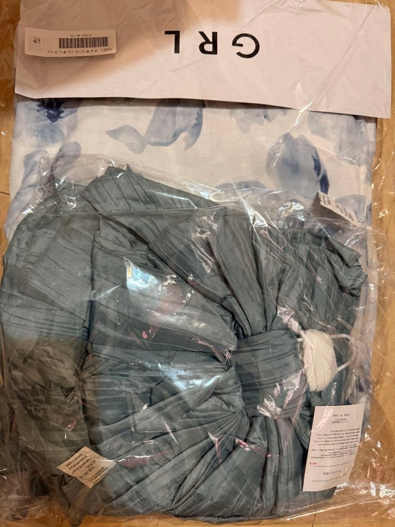 【即日発送】新品未使用グレイル水彩花柄浴衣セット 2wayセパレート浴衣