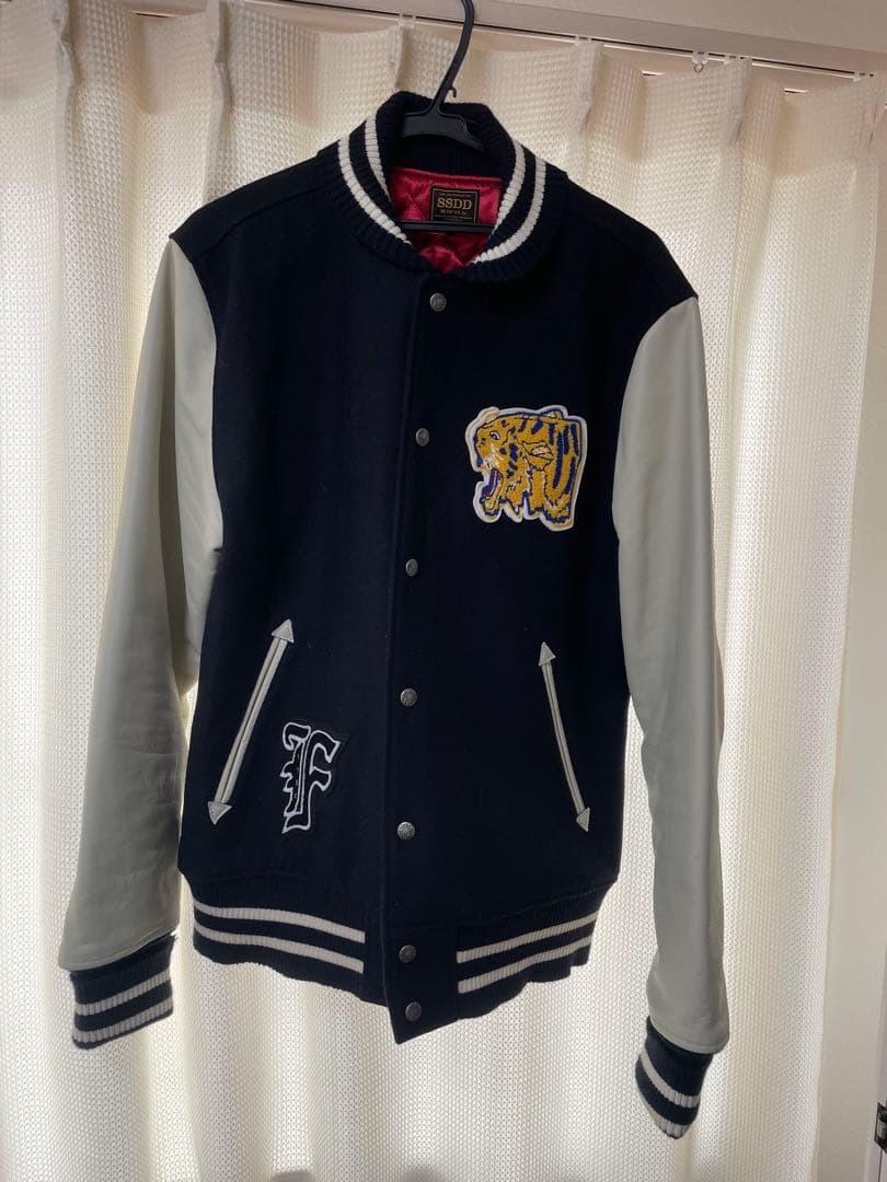 FUCT スタジャン 袖 牛革 XXL