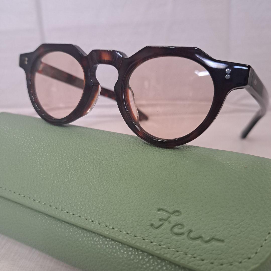 Few by NEW. F5 サングラス クラウンパント ハバナ　男女兼用