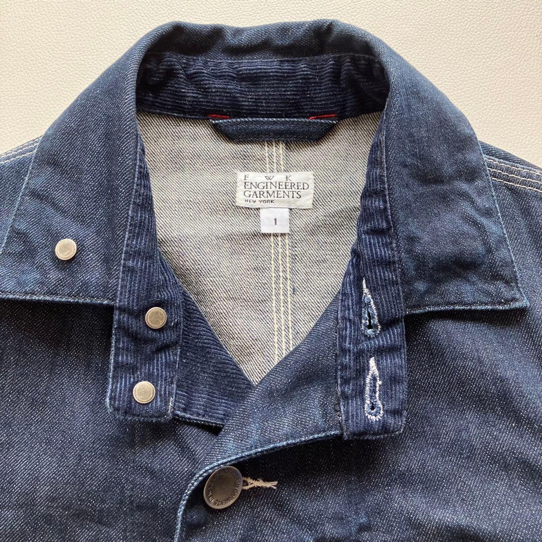 美品FWK Engineered Garments デニム カバーオール 1