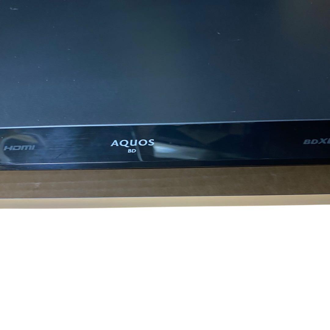 【美品】SHARP BD-W1700 1TB ブルーレイレコーダー　純正リモコン