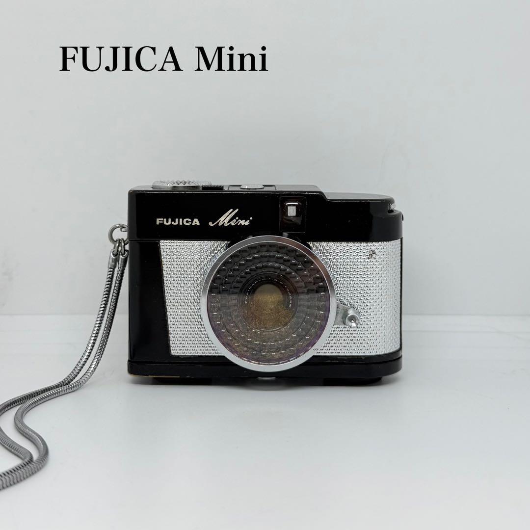 【希少 完動品】FUJICA Mini フィルムカメラ 動作確認済み