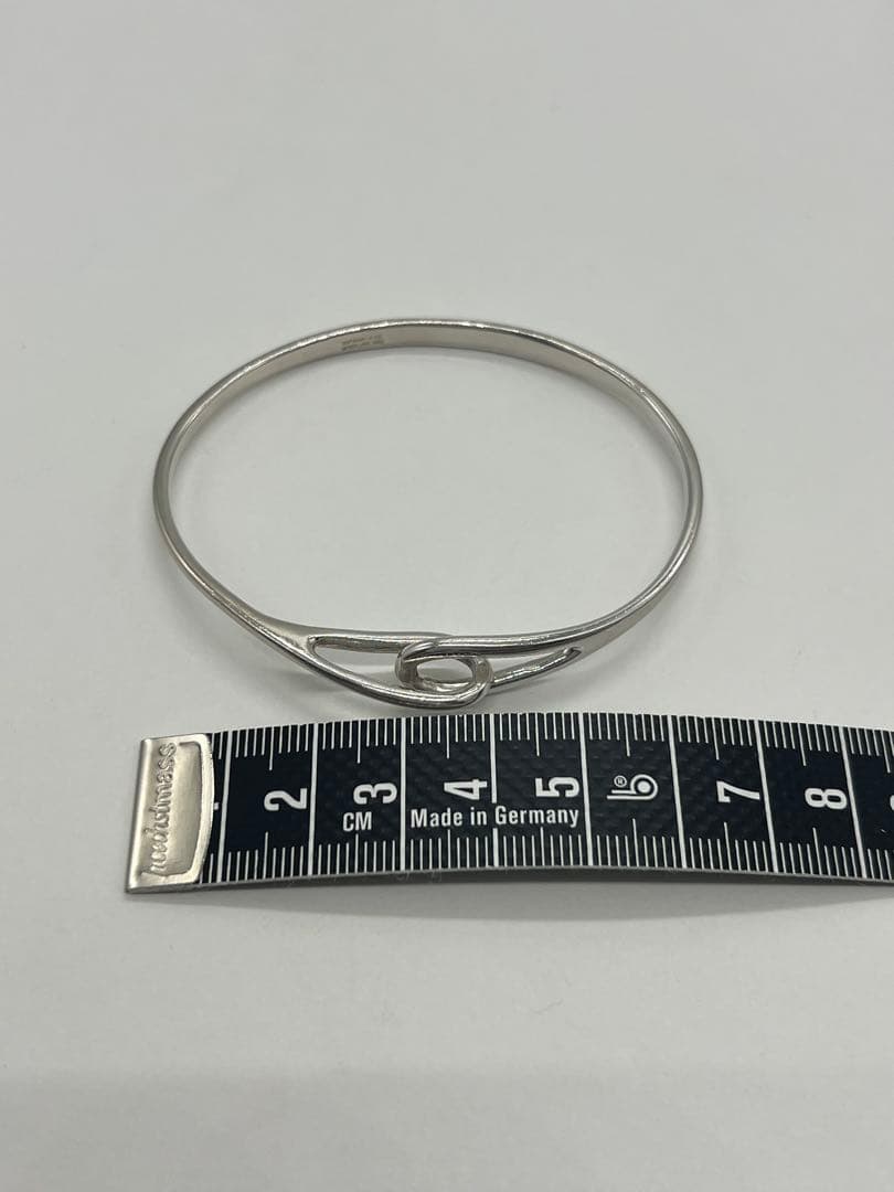 ティファニー TIFFANY&CO ダブルループ バングル SV925