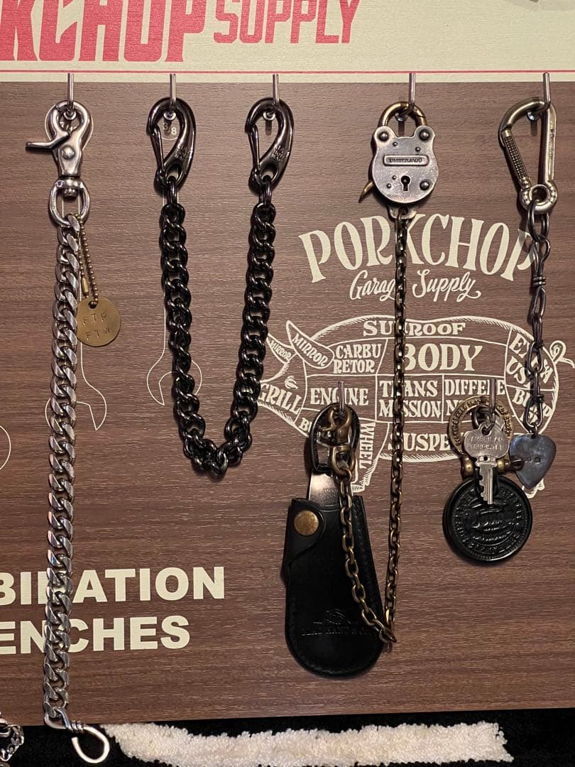 ジャムホームメイド　マガタマ　クラシックウォレットチェーン