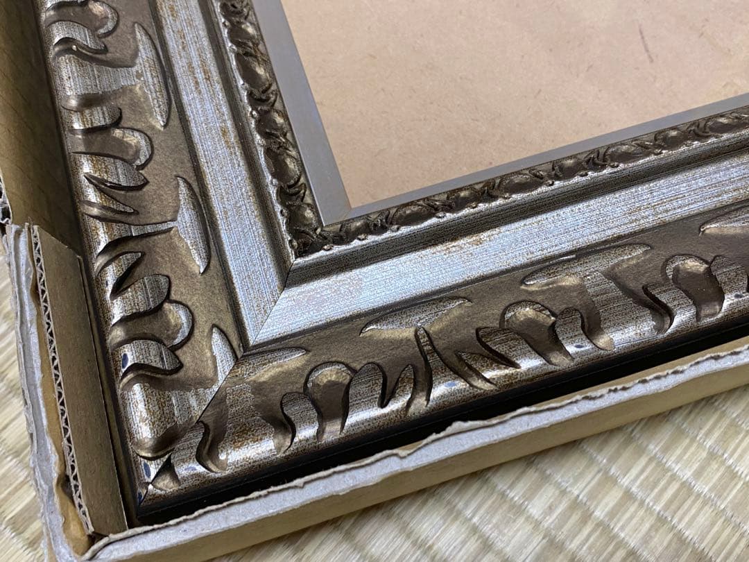 油彩額 F0号 アンティーク調