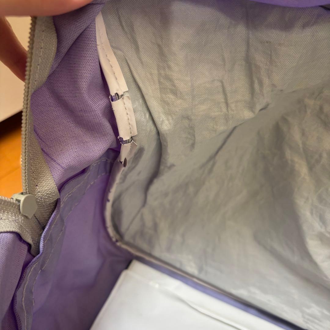 【美品】旧ワッぺ ワッぺ 紫 スクールバッグ スクバ ワールドペガサス 紫色