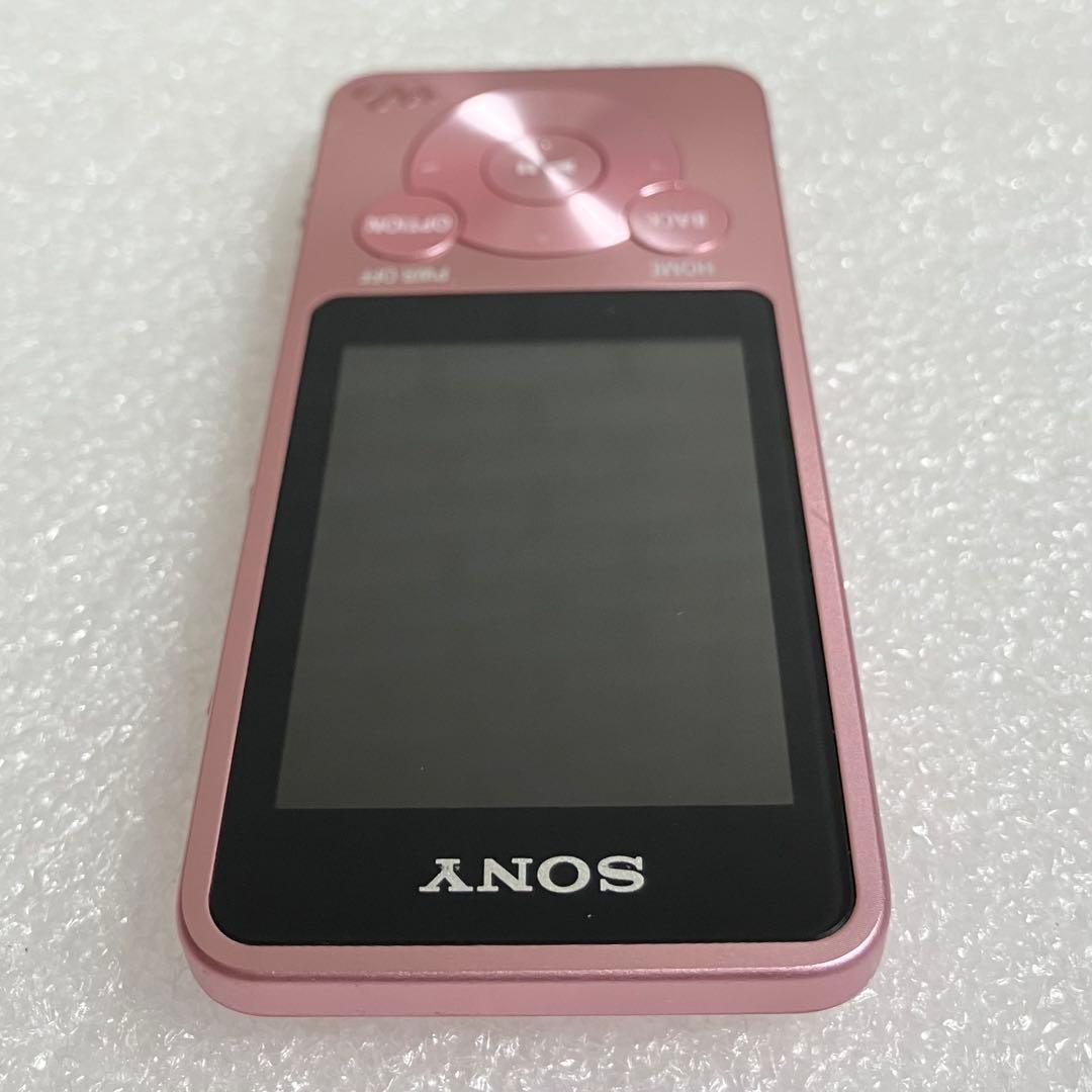 【超美品】　SONY ウォークマン　NW-S15 16GB ライトピンク