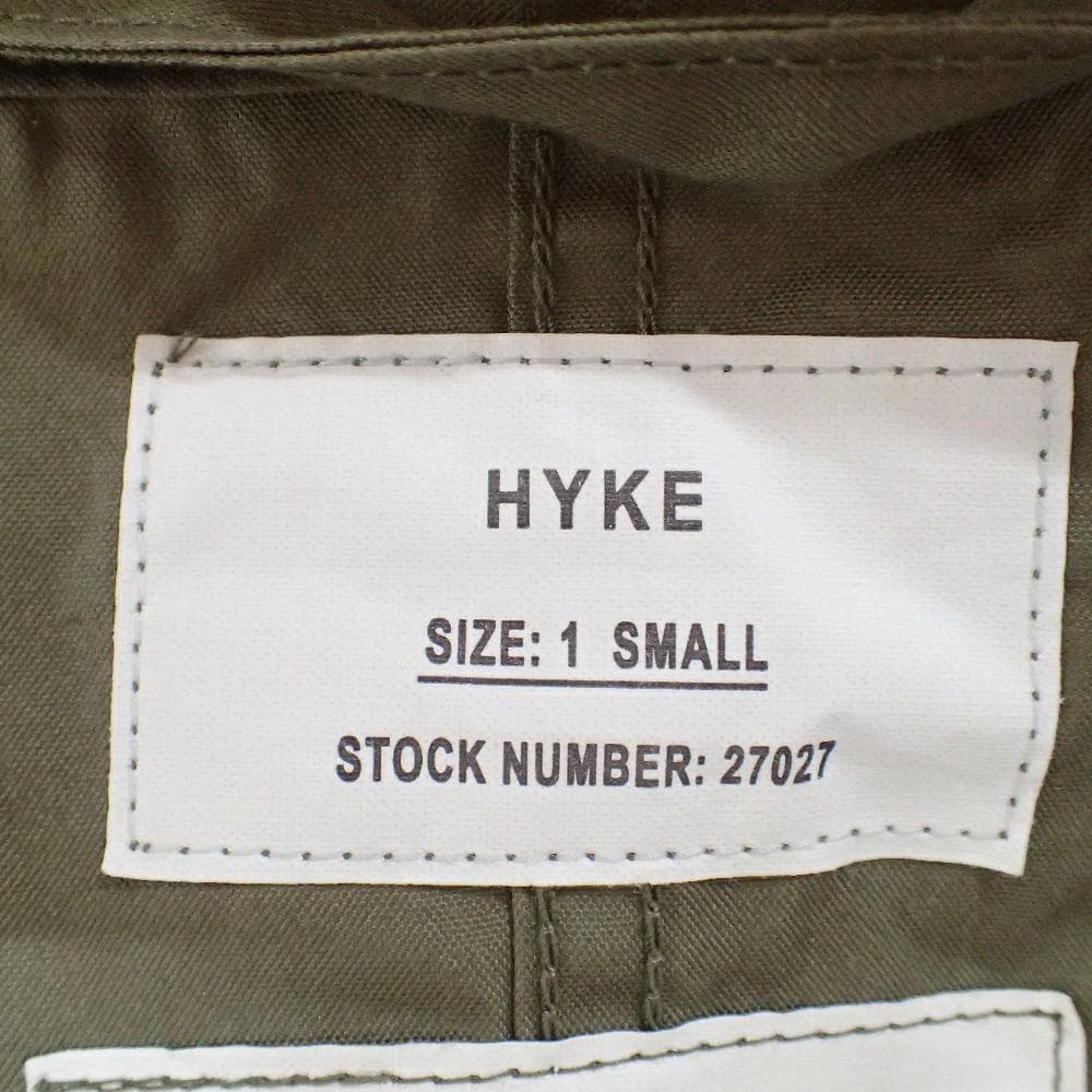 あ*ず様 hyke バーニーズニューヨーク 別注 ファー付 M-65 モッズコー