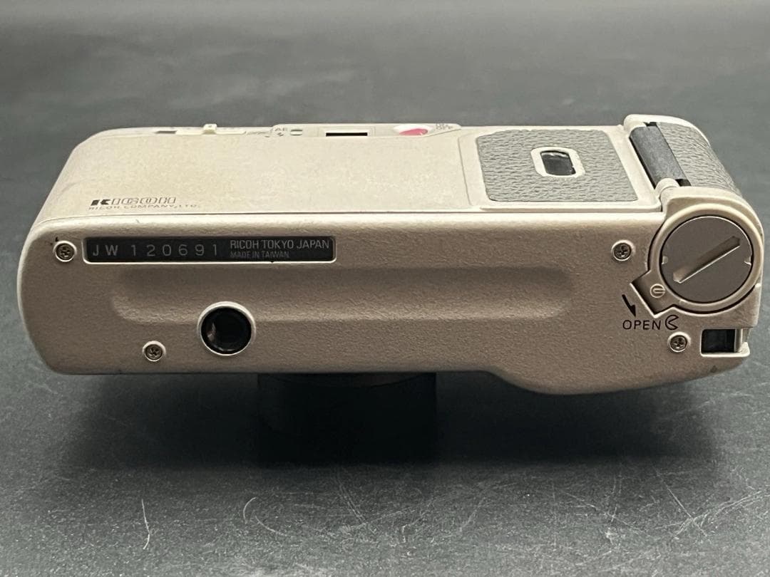 液晶OK リコー Ricoh GR1s シルバー コンパクトカメラ