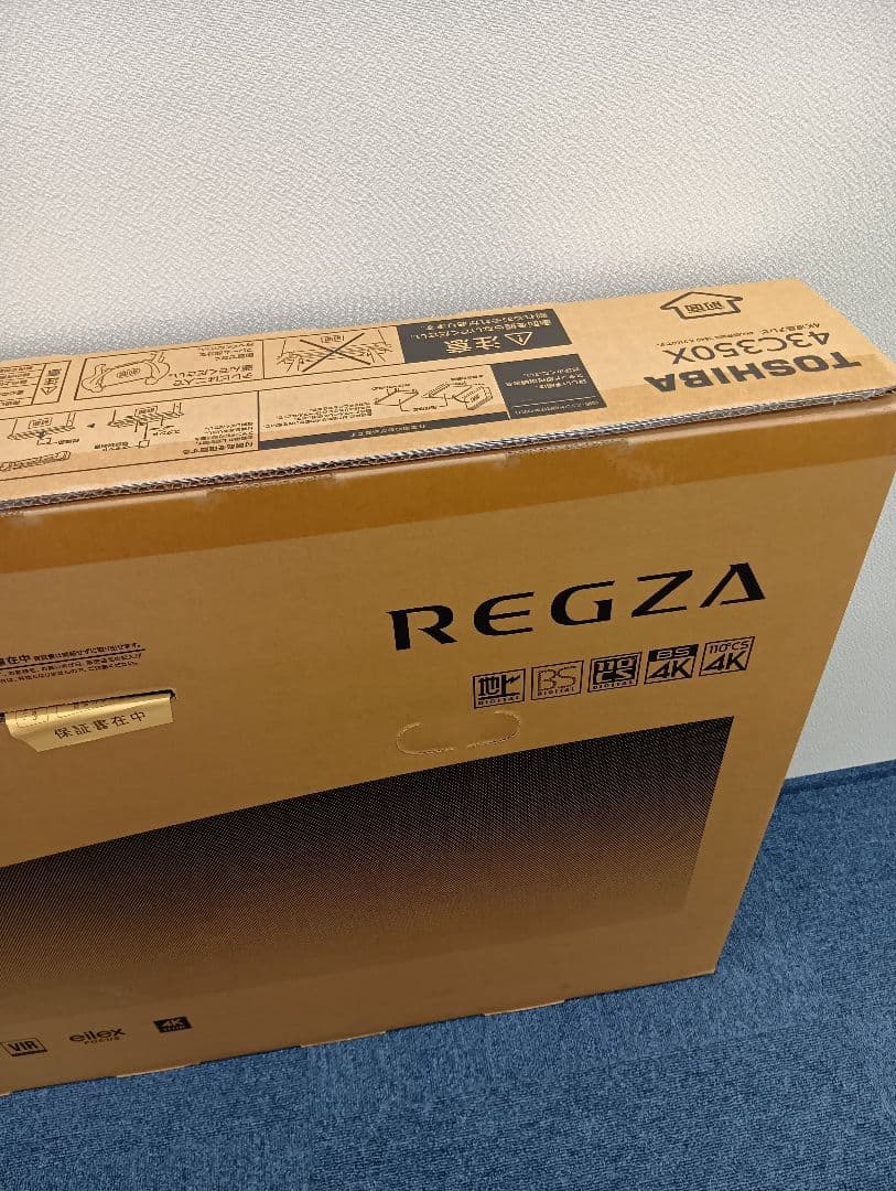 【未開封品】 REGZA 4K液晶テレビ 43C350X TOSHIBA