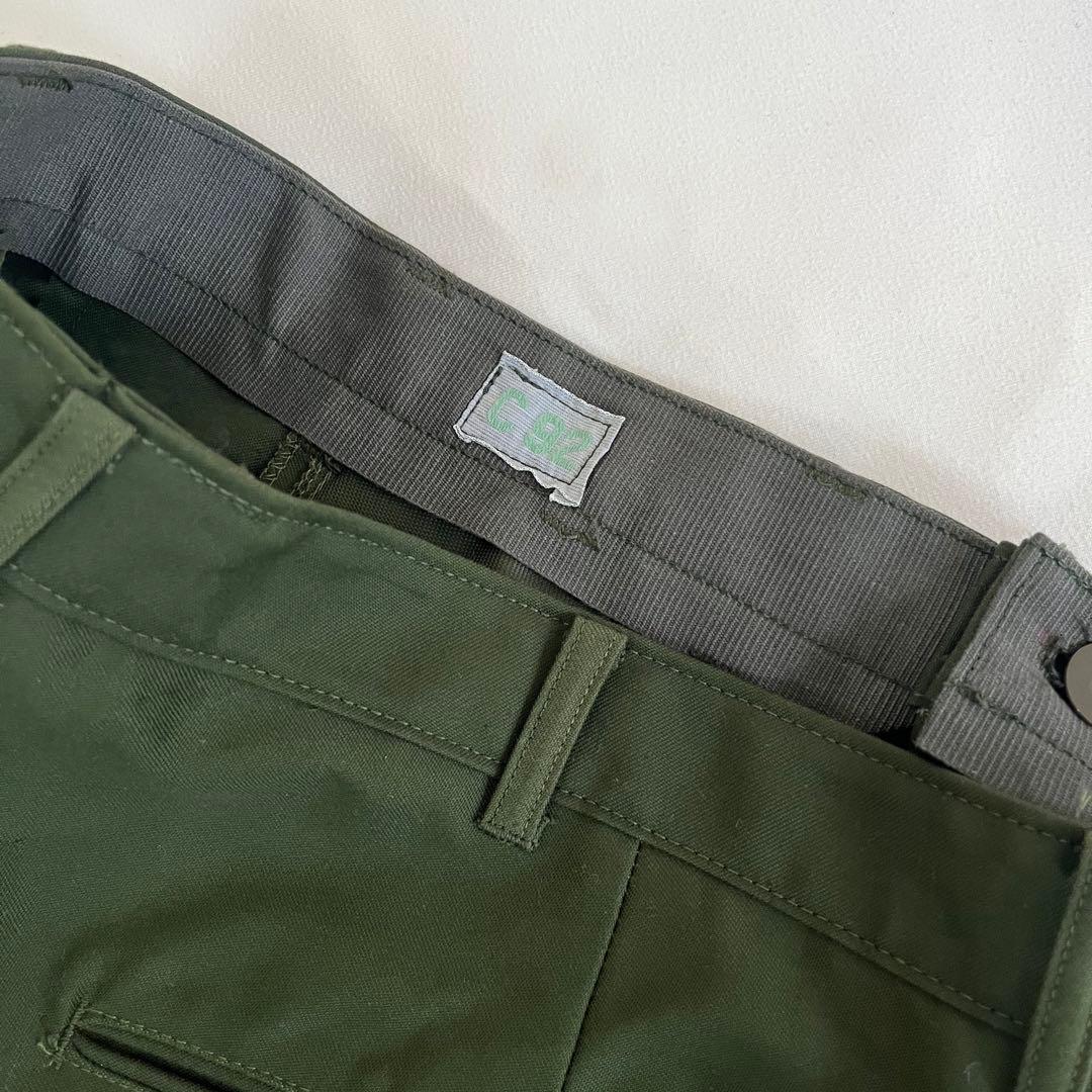 ヴィンテージミリタリー　リメイクパンツ　スウェーデン軍