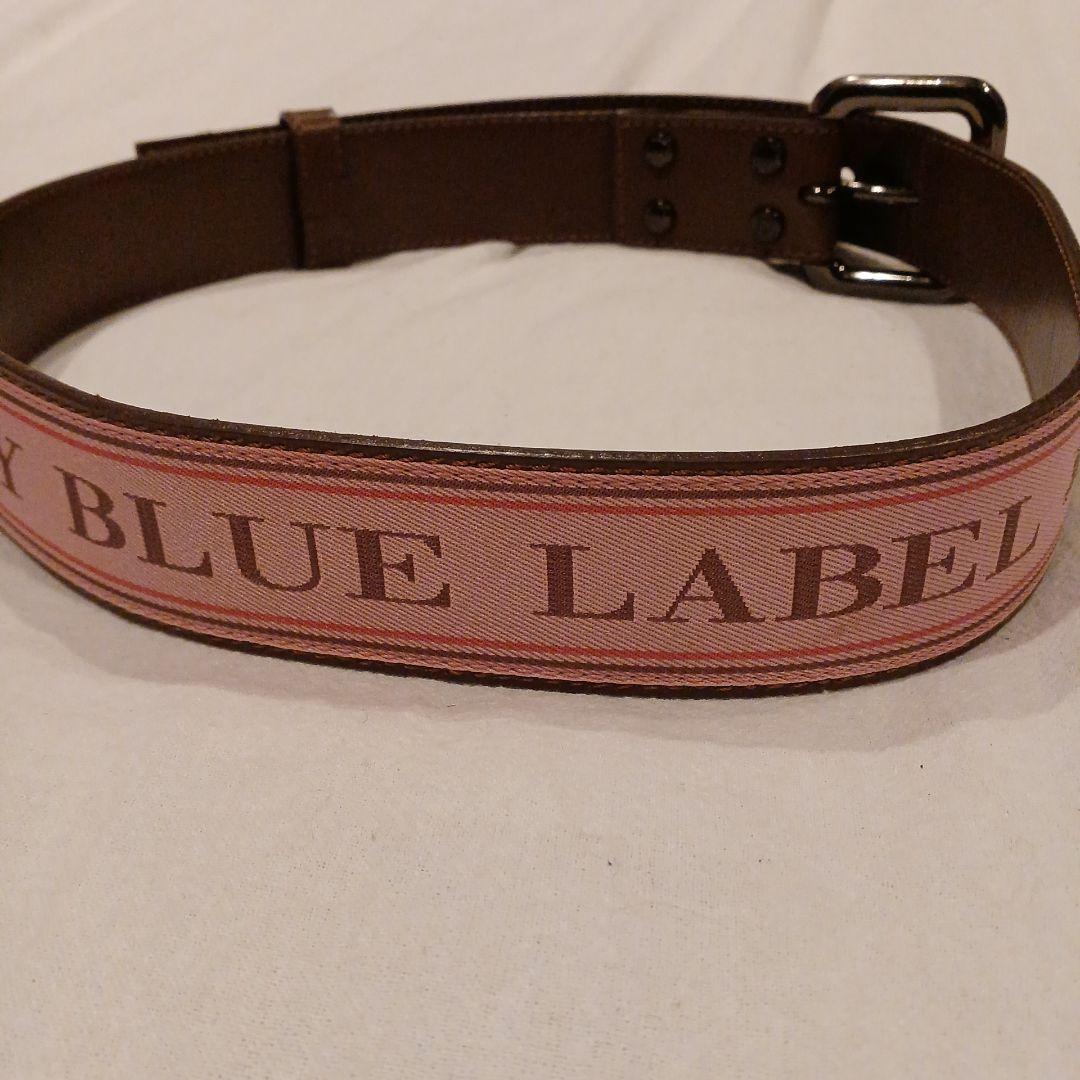 BURBERRY　BLUE LABEL　ベルト　ピンク