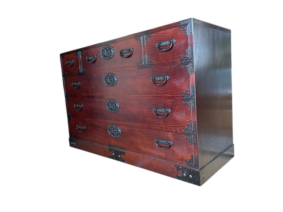 工芸家具　欅箪笥　和箪笥　古家具　ヴィンテージ