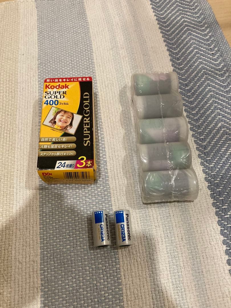 Canon EOS 一眼レフカメラ + レンズ2本　フィルム付き