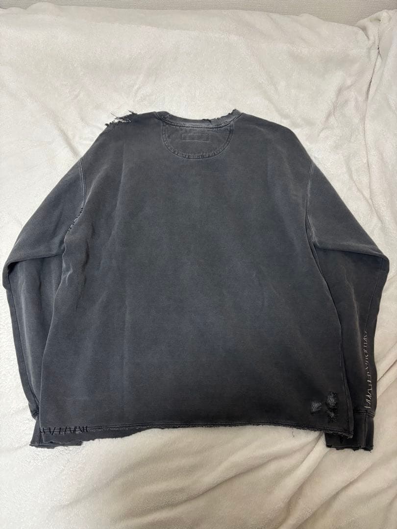 トップス MINUS Inactive Crew Sweat With Repaired