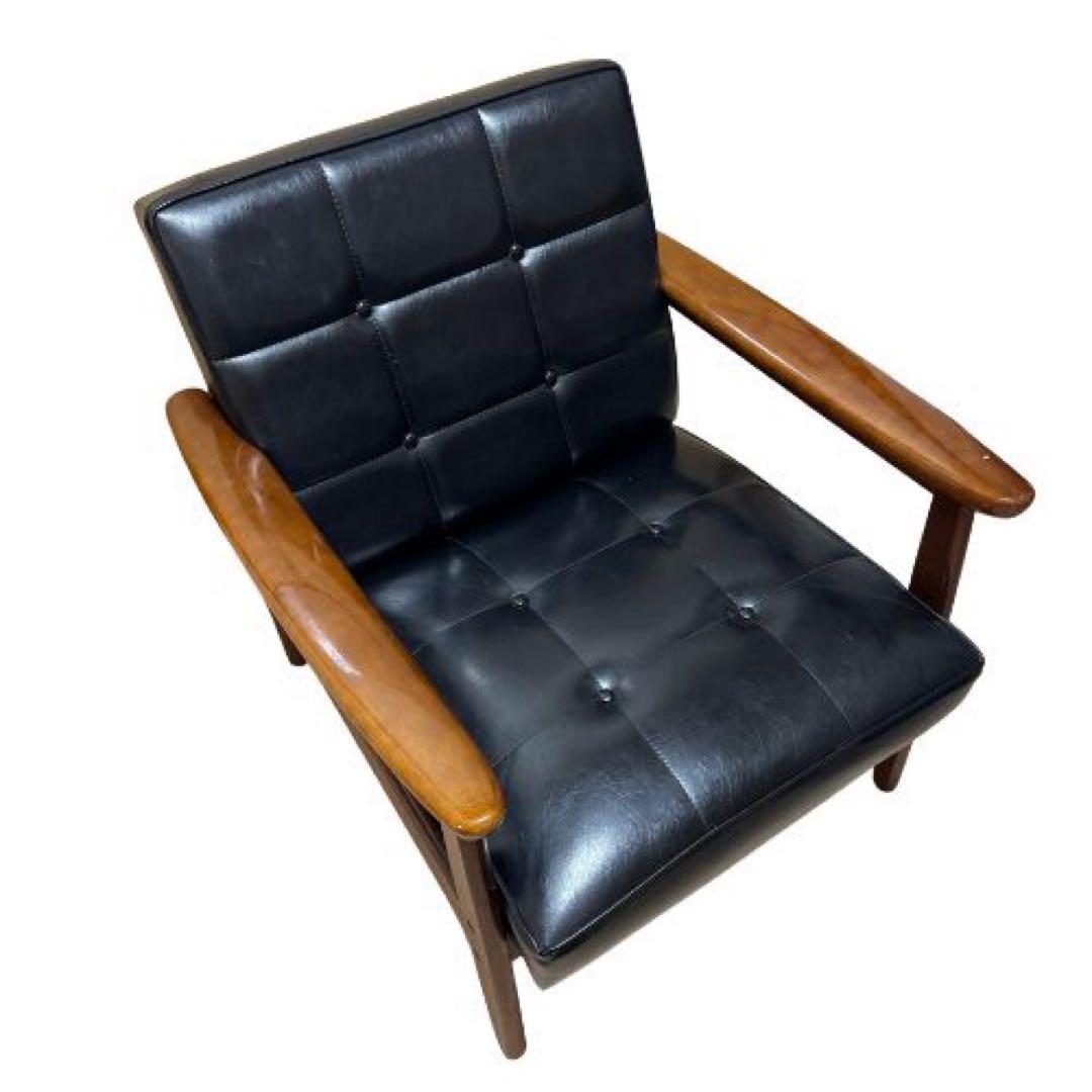 カリモク　コロニアル　kチェア　一人用　ソファ　a