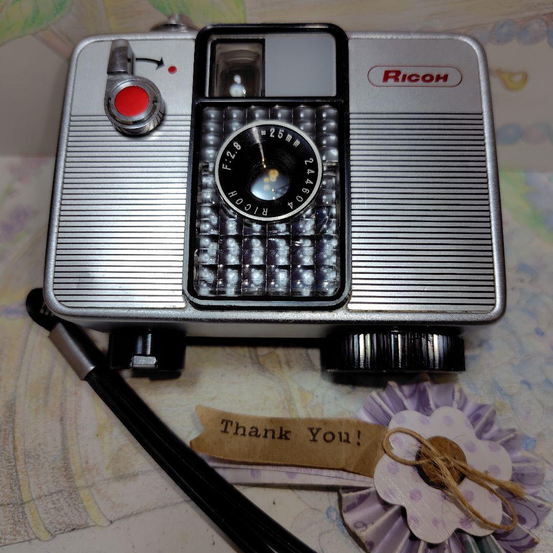 ☆☆分解整備済❕美品❕完動品☆☆ リコーオートハーフＳ黒縞