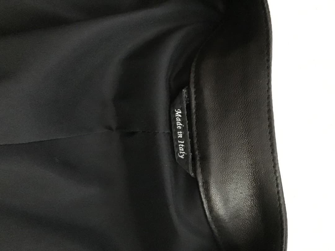 Martin Margiela マルタン・マルジェラ　ハの字レザーライダース