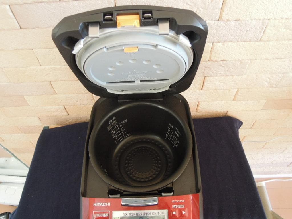 日立　IHジャー炊飯器　5.5合　ふっくら御膳　RZ-TS105M ルビーレッド