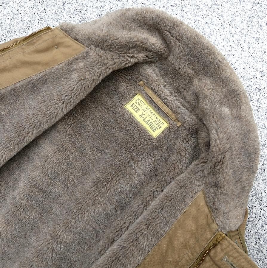 美品 XL バズリクソンズ N-1 デッキジャケット