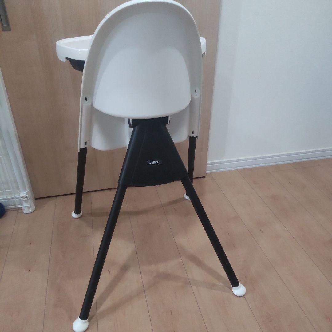 BABYBJÖRN ハイチェア 説明書付き ホワイト ベビージョルン