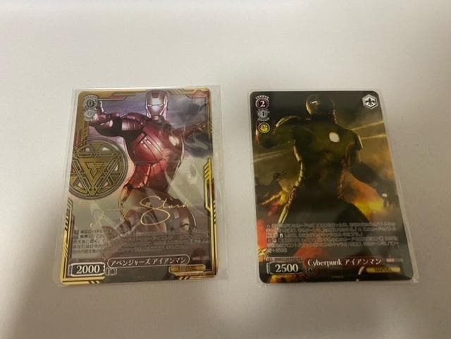 ヴァイスシュヴァルツ　MARVEL　アベンジャーズ アイアンマン　PR＋　２