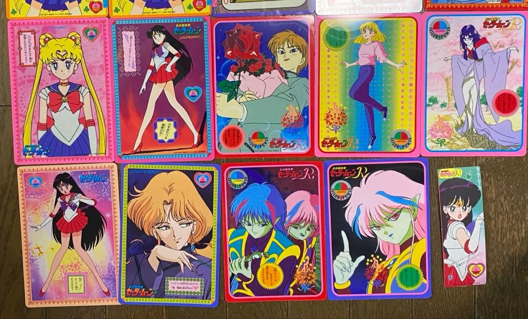 セーラームーン　硬質デラックスプロマイド　セット　カード