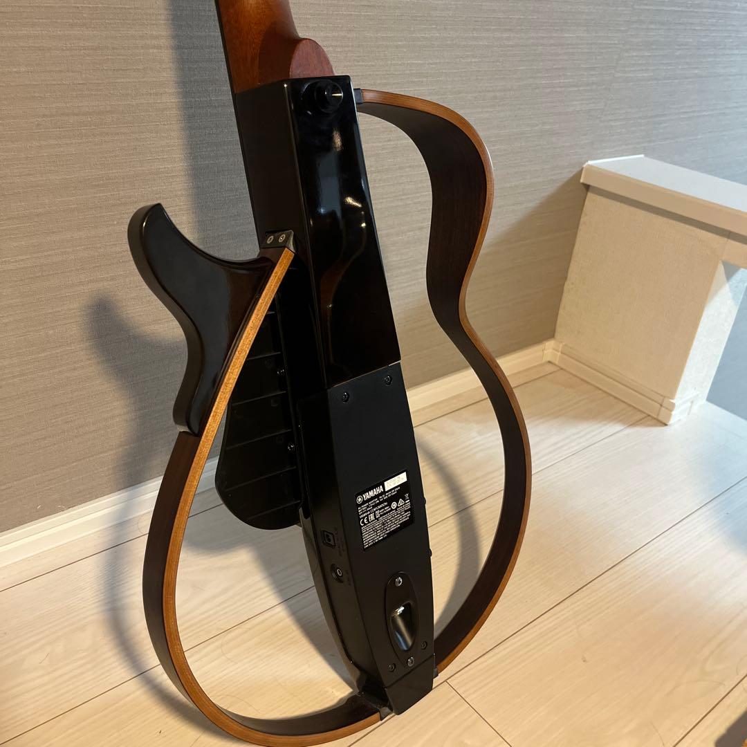 【美品】YAMAHA サイレントギターSLG200S（スチール弦仕様）