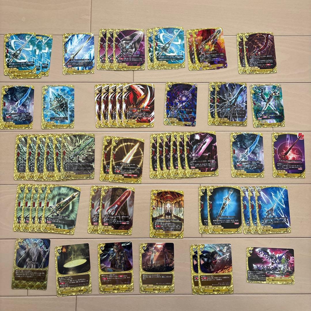 バディファイト 引退品 レヴァンティンデッキ パーツおまけ付き スリーブセット