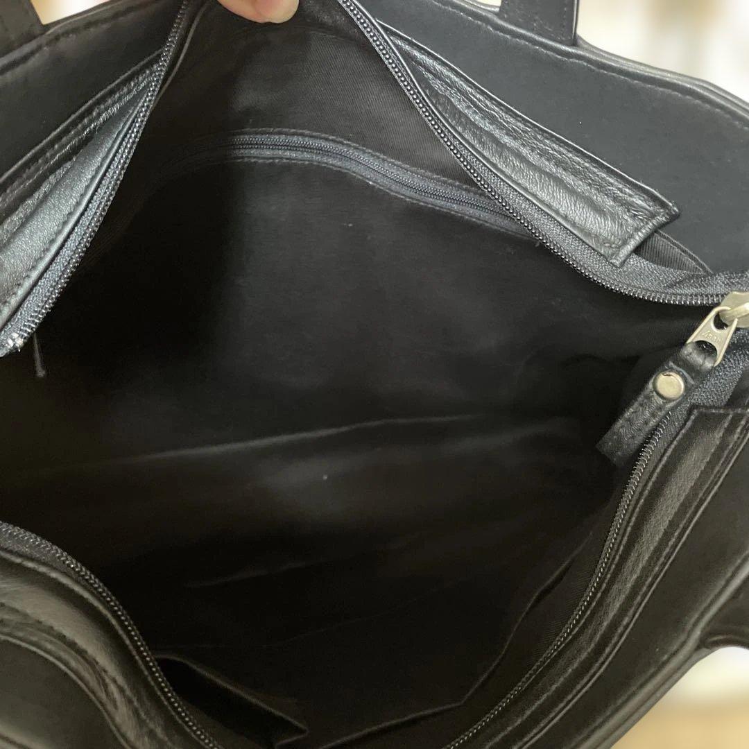 hana ゴブラン織と牛革のバック