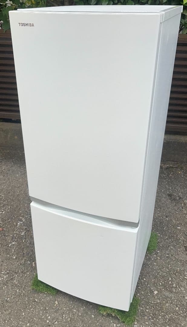 東芝冷凍 冷蔵庫153L 強化ガラス棚省エネ設計LED照明自動霜取り機能19年製