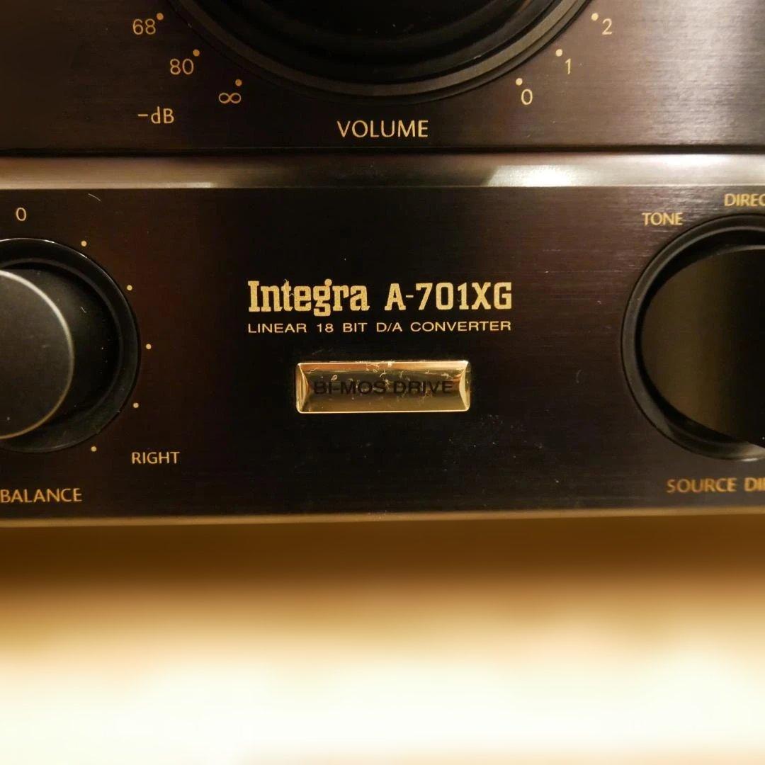 ONKYO A-701XG 整備済 ガリなし 動作品 プリメインアンプ