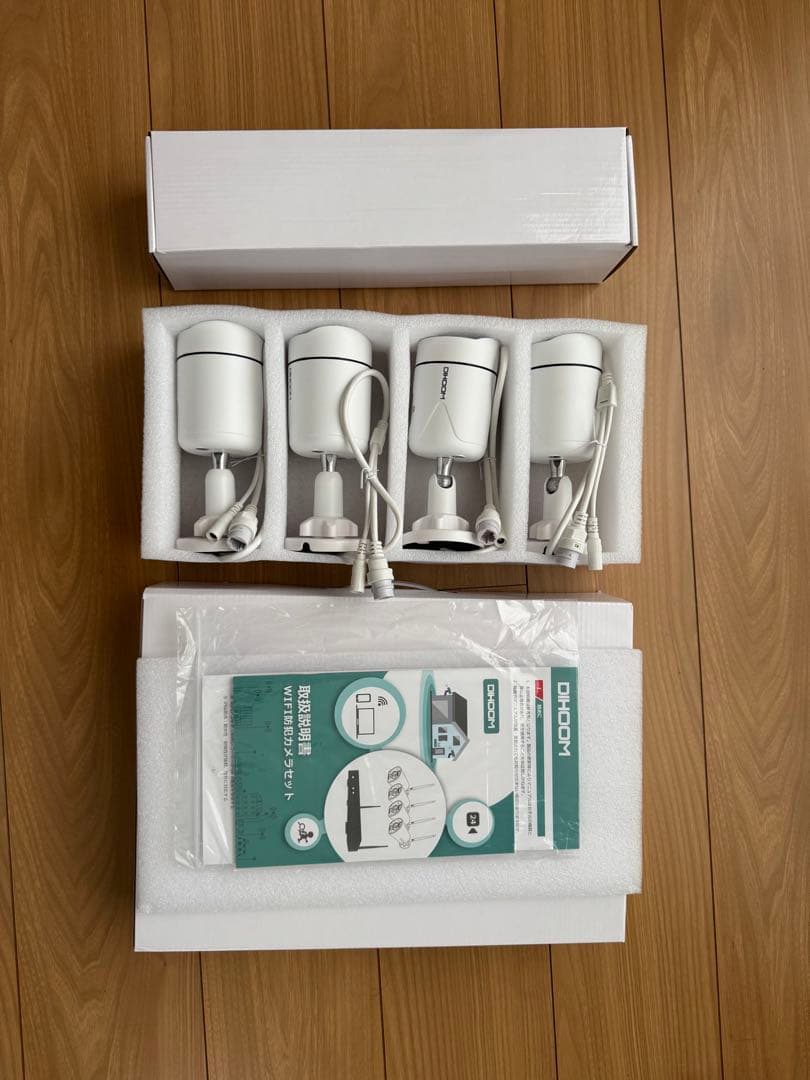 AI顔認識・4K防犯カメラ