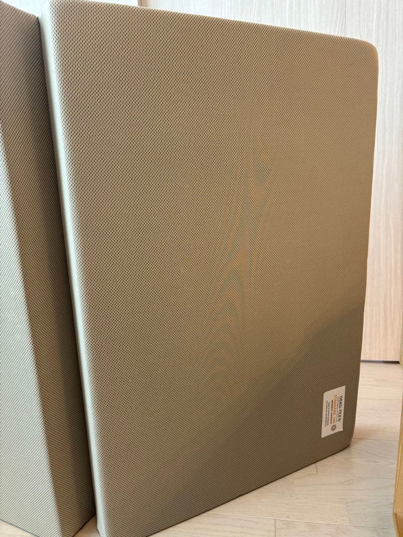 マニフレックス　メッシュウイング　シングル　三つ折り　ミッドグレー