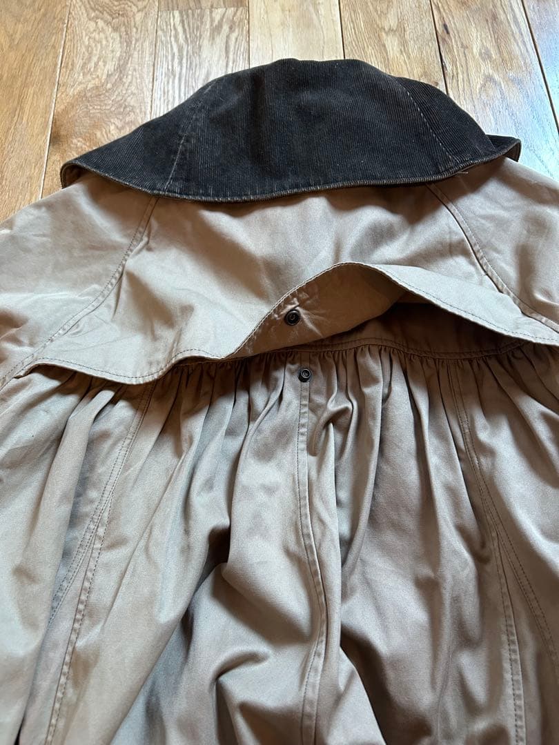 KAPITAL バックギャザーコート　ベージュ　サイズ0