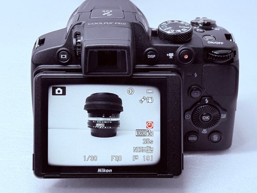 Nikon COOLPIX P510 ブラック 動作確認済 付属品豊富 デジカメ