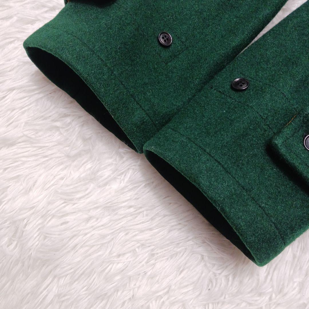 ✨極美品✨希少色✨チベット 英国製 ダッフルコート U.K36 グリーン