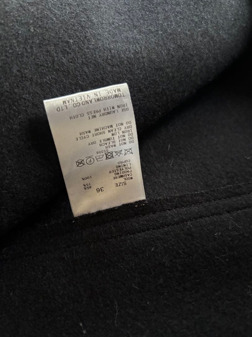 BACCA ダブルクロスヘビーメルトン ミドルベスト