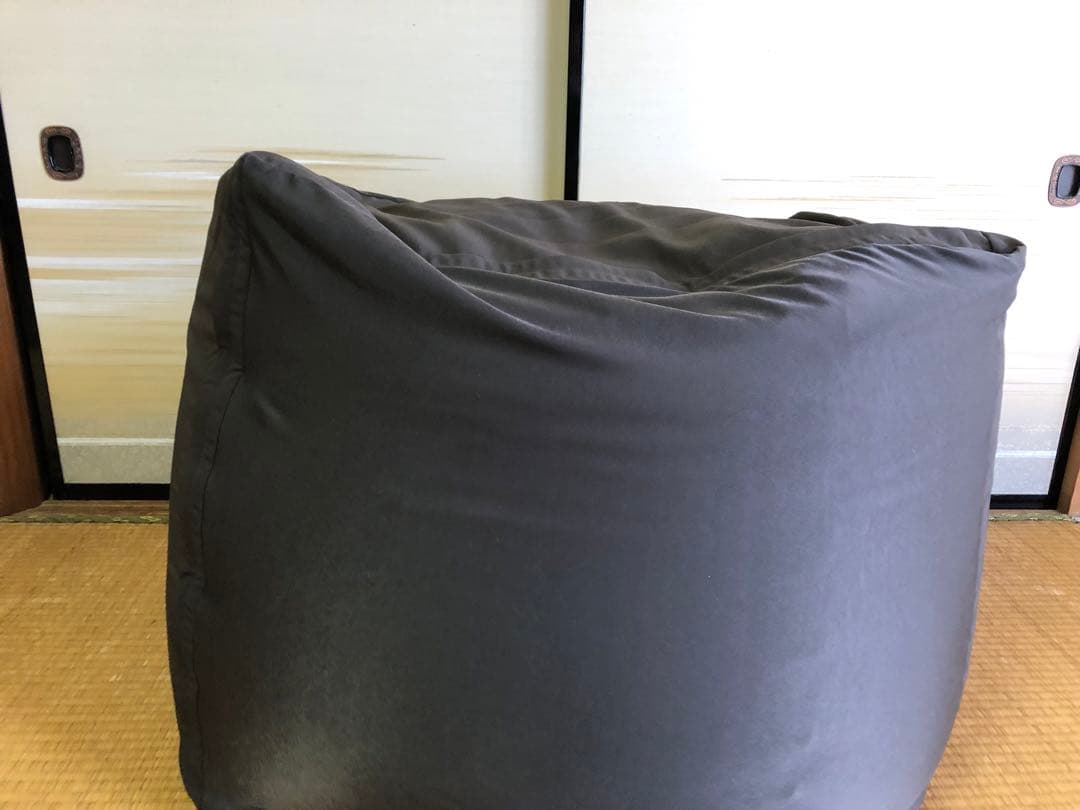 体にフィットするソファセット　ブラウン 幅６５×奥行６５×高さ４３cm