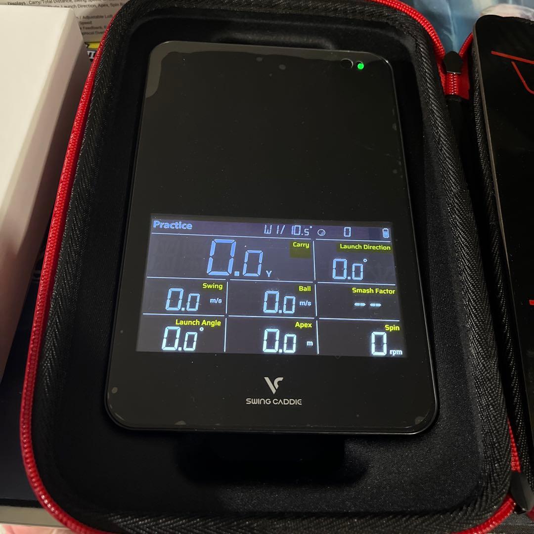 【美品】スイングキャディ SC4 収納ポーチ付　Swing Caddie 計測器