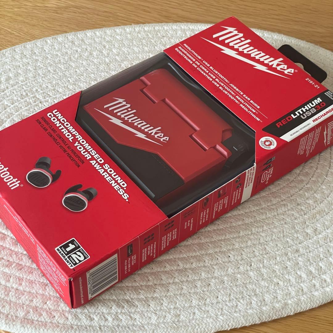 【激レア！】ミルウォーキー Milwaukee ワイヤレスイヤホン イアフォン